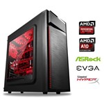 Ficha técnica e caractérísticas do produto Computador Gamer Amd Quad Core A10 7860k 16gb Hyperx Hd 2tb Radeon R7 2gb Evga 430w 3green Titan