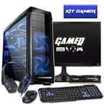 Ficha técnica e caractérísticas do produto Computador Gamer Intel I5 7400 8gb Hyperx Hd 1tb Gtx 1050ti 500w Monitor 21 3green