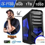 Ficha técnica e caractérísticas do produto Computador Gamer Neologic Moba Box NLI101010 Intel Core I3-7100 8GB (GTX 1050 2GB) 1TB
