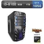 Ficha técnica e caractérísticas do produto Computador Gamer Neologic Moba Box NLI57809 Intel Core I3-6100 8GB (GeForce GTX 1050 2GB) 1TB