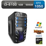 Computador Gamer Neologic Moba Box NLI59895 Intel Core I3-6100 4GB (Gtx 1050 2GB) 500GB Windows 7