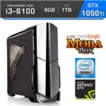 Ficha técnica e caractérísticas do produto Computador Gamer Neologic Moba Box NLI64464 Intel Core I3-6100 8GB (GeForce GTX 1050Ti 4GB) 1TB