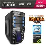 Ficha técnica e caractérísticas do produto Computador Gamer Neologic Moba Box NLI64606 Intel Core I3-6100 8GB (GeForce GTX 1050Ti 4GB) 1TB