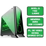 Computador Gamer Pentium I3 7100 Quad 3.9 Ghz HDMI 4Gb Nvidia Gforce GT710