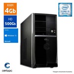 Computador Intel Core I3 8ª Geração 4GB HD 500GB Windows 10 SL Certo PC Smart 1002