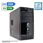 Ficha técnica e caractérísticas do produto Computador Intel Core I3 9ª Geração 4GB HD 1TB Certo PC Smart 1210