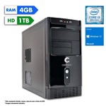 Ficha técnica e caractérísticas do produto Computador Intel Core I3 9ª Geração 4GB HD 1TB Windows 10 SL Certo PC Smart 1211