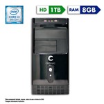 Ficha técnica e caractérísticas do produto Computador Intel Core I3 9ª Geração 8GB HD 1TB Certo PC Smart 1222