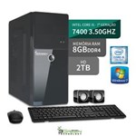 Ficha técnica e caractérísticas do produto Computador Intel Core I5 7400 8Gb Ddr4 Hd 2Tb Windows 3Green Triumph Business Desktop