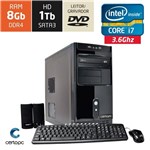 Ficha técnica e caractérísticas do produto Computador Intel Core I7 8gb Hd 1tb Dvd Certo Pc Desempenho 910