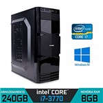 Ficha técnica e caractérísticas do produto Computador Intel Core I7, 8gb Ram, Ssd 240, Windows 10