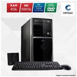 Ficha técnica e caractérísticas do produto Computador Intel Dual Core 2.41GHz 4GB HD 500GB DVD Certo PC FIT 1004