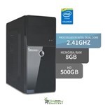 Ficha técnica e caractérísticas do produto Computador Intel Dual Core 2.41Ghz 8Gb Ddr3 Hd 500Gb 3Green Triumph Business Desktop