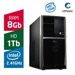 Ficha técnica e caractérísticas do produto Computador Intel Dual Core 2.41GHz 8GB HD 1TB Certo PC FIT 073