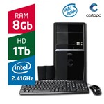 Ficha técnica e caractérísticas do produto Computador Intel Dual Core 2.41GHz 8GB HD 1TB Certo PC FIT 075