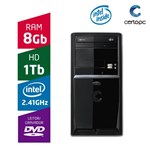 Ficha técnica e caractérísticas do produto Computador Intel Dual Core 2.41GHz 8GB HD 1TB DVD Certo PC FIT 074