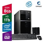 Ficha técnica e caractérísticas do produto Computador Intel Dual Core 2.41GHz 8GB HD 1TB DVD Certo PC FIT 076