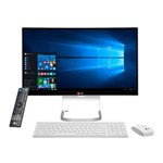 Ficha técnica e caractérísticas do produto Computador LG All In One 24V550-G.BJ31P1 com Intel® Core™ I5-5200U, 4GB, 500GB, Leitor de Cartões, HDMI, TV Digital, LCD Full HD 23.8" e Windows 10