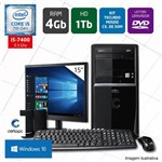 Computador + Monitor 15’’ Intel Core I5 7ª Geração 4GB HD 1TB DVD Windows 10 Certo PC SELECT 025