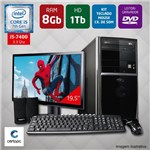 Ficha técnica e caractérísticas do produto Computador + Monitor 19,5 Intel Core I5 7ª Geração 8GB HD 1TB DVD Certo PC SELECT 039