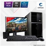 Computador + Monitor 19” Intel Dual Core 2.41GHz 8GB HD 1TB Certo PC Fit 1091
