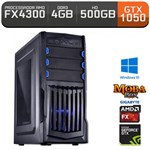 Ficha técnica e caractérísticas do produto Computador Neologic Gamer Moba Box Amd FX4300, Gtx 1050, 4gb, 500gb, Win 10 - Nli67034