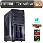 Ficha técnica e caractérísticas do produto Computador Neologic Gamer Moba Box Amd FX6300, Gtx 1050, 500gb, 8gb, Win 8 - Nli67083