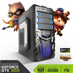 Ficha técnica e caractérísticas do produto Computador Neologic Gamer Moba Box Intel Core G3260 GeForce Gtx 1050 1tb 8Gb - Nli57684