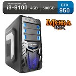 Ficha técnica e caractérísticas do produto Computador Neologic Gamer Moba Box Intel Core I3-6100 GeForce Gtx 1050 500Gb 4Gb - Nli57795