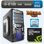 Ficha técnica e caractérísticas do produto Computador Neologic Moba Box Intel Core I3-6100, GeForce Gtx 1050, 500Gb, 4Gb, 400w, Windows 7 - Nli59895