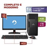 Ficha técnica e caractérísticas do produto Computador Positivo Station 41TBi Core I5 4GB 1TB 19.5" Linux - Preto
