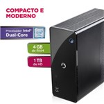 Ficha técnica e caractérísticas do produto Computador Positivo Stilo DSi3162 Dual Core 4GB 1TB Linux - Preto