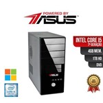 Ficha técnica e caractérísticas do produto Computador Powered By ASUS Core I5 7 Geração 4gb Ddr4 HD 1Tb DVD Windows