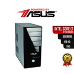 Ficha técnica e caractérísticas do produto Computador Powered By ASUS Core I7 4 Geração 8gb Ddr3 HD 1Tb DVD
