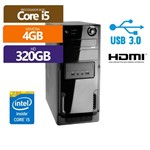 Ficha técnica e caractérísticas do produto Computador Premium Business Intel Core I5 4gb 320gb Hdmi Usb 3.0 - Premium