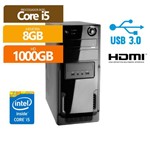 Ficha técnica e caractérísticas do produto Computador Premium Business Intel Core I5 8gb 1tb Hdmi Usb 3.0 - Premium