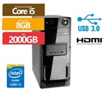 Ficha técnica e caractérísticas do produto Computador Premium Business Intel Core I5 8gb 2tb Hdmi Usb 3.0 - Premium