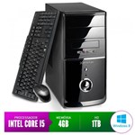 Ficha técnica e caractérísticas do produto Computador Smart Pc 80222 Intel Core I5 (4Gb Hd 1Tb) Windows 8