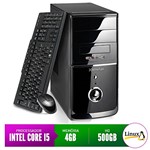 Ficha técnica e caractérísticas do produto Computador Smart Pc 80208 Intel Core I5 (4GB HD 500GB) Linux