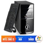 Ficha técnica e caractérísticas do produto Computador Smart Pc 80179 Intel Core I3 (8GB HD 500GB) Windows 7