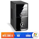 Ficha técnica e caractérísticas do produto Computador Smart Pc 80197 Intel Core I3 (4GB HD 500GB) Windows 7