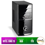 Ficha técnica e caractérísticas do produto Computador Smart Pc 80241 Intel Core I5 (8GB HD 1TB) Linux