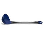 Ficha técnica e caractérísticas do produto Concha Terrina Brinox Linha Silicone - 32 Cm - Inox/Azul