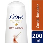 Ficha técnica e caractérísticas do produto Condicionador Dove Damage Therapy Ultra Cachos 200ml