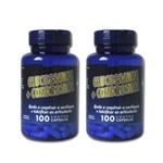 Condroitina e Glucosamina 2 Potes com 100 Cápsulas - Prosaúde