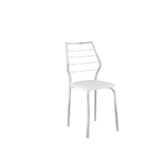 Ficha técnica e caractérísticas do produto Conjunto 2 Cadeiras Carraro 1716 Cromada Napa Branco