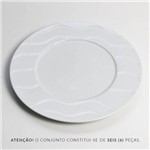 Ficha técnica e caractérísticas do produto Conjunto 6 Pratos de Jantar Vague em Porcelana