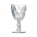 Ficha técnica e caractérísticas do produto Conjunto 6 Taças P/Água de Vidro Diamond Transparente 260Ml - 6473 - Lyor