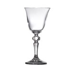 Ficha técnica e caractérísticas do produto Conjunto 6 Taças para Vinho Branco de Vidro com Titânio Laura 130ml Rojemac Transparente