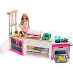 Ficha técnica e caractérísticas do produto Conjunto Barbie Mattel Cozinha de Luxo